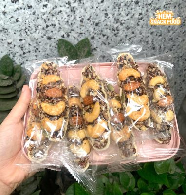 bánh thuyền mix hạt dinh dưỡng